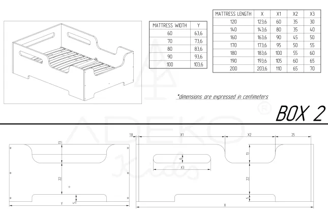 Eenpersoonsbed BOX 2