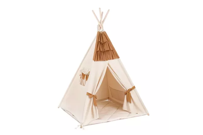 Tipi tent + mat - MUSLIN