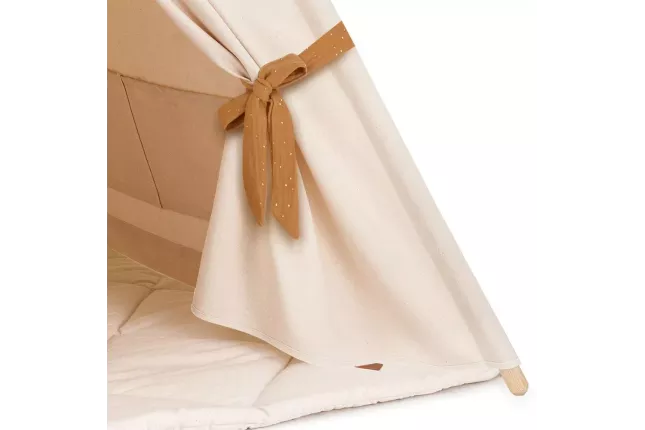 Tipi tent + mat - MUSLIN